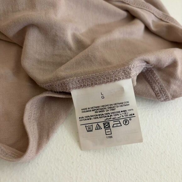 Old Navy Tank Top Women's Large Brown Sleeveless Crew Neck Solid Casual NWT - Picture 7 of 8